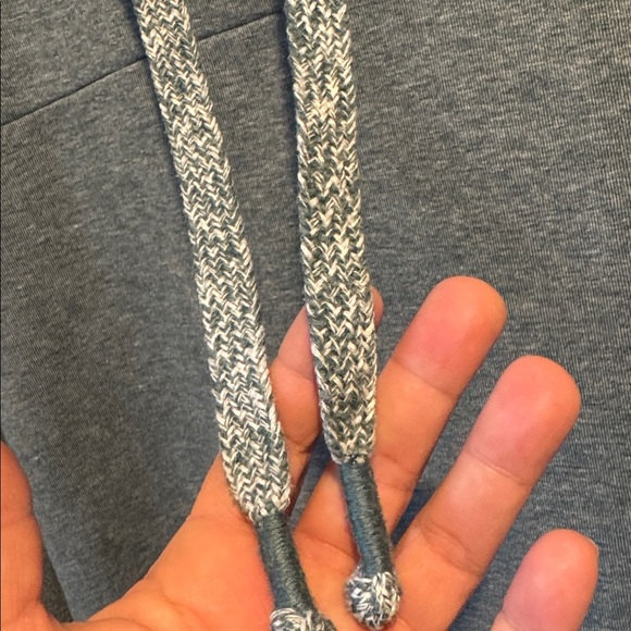 Calia sweatshirt blue mock neckline hoodie XL soft drawstring Carrie Underwood - Picture 3 of 5